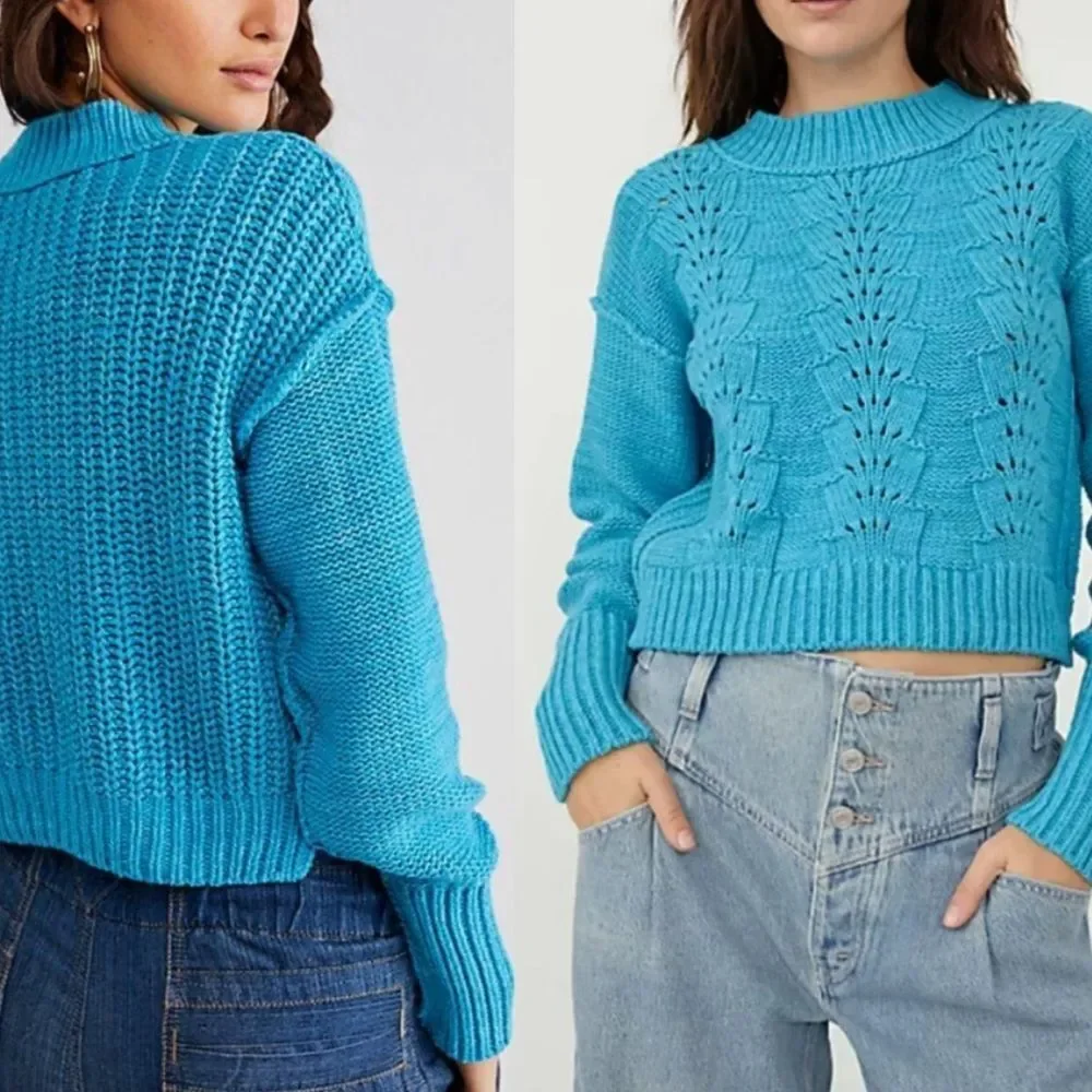 Free People Bell Song Sweater Women’s Size Large